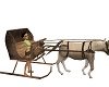 ANIMATED HORSE CARRIAGE