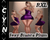 RXL Sexy Bianca Plum BDL