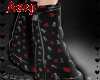 Boots Heart Calavera