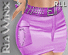 Purple Skirt + Boots RLL