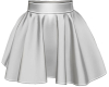 Hannah Silver Skirt
