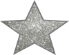 Silver Lit Up Star