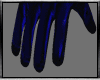 Steampunk Blue Gloves