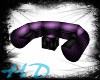 (Nyx) Purple+Black Couch