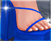 Santa Cloud Heels - Blue
