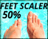 *LH* Foot Scaler 50%