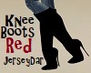 Knee Boots w/Red