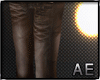 [AE] Worn Brown Jeans