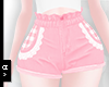 Ⓐ Pink Lace Shorts