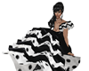 De gitana blanco negro