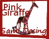 Pink Giraffe Rocker