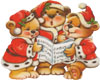 Christmas Bear Sticker