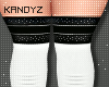 !!K Glitz Stocking Black