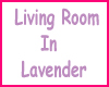Living Room In Lavender
