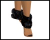 Black Larl Fur Feet