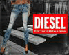 (DL) Blue Diesel Jeans