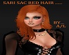 A/L SARI SAC RED HAIR
