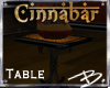 *B* Cinnabar End Table