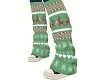 *Mint Fair Isle Leggies*