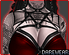 Insanity Top Blood Red