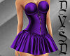 Sexy Purple Laced Dress