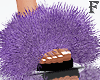 Fur slides purple 2020