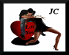 JC~I Love You Stone Kiss