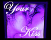 Your Kiss framed art 