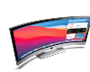 Curved Apple Monitor