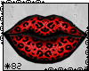 *82 Cheetah Kisses Red