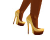 Lady Gold Shoe