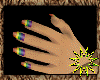 Rainbow Nail