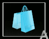 Kawaii Blue shop'n  bags