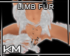 +KM+ Limb Fur White