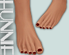 [h] Bare Flat Feet