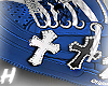 Blue Custom Fazos H.O