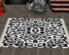 Snow leopard rug