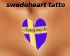 swede heart tatto