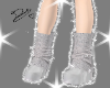 Grey Halloween Boots