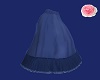blue victorian skirt