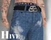 <Hv>Baggy Jean-BL