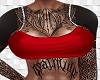 Red Tattoo Top