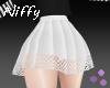 |N| Egirl Skirt White