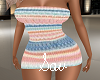 MiniDress-Coral/Blue