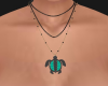 Tropical Turtle Necklace