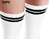 L | Thigh Socks Black