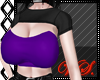 ~V~ CropTop +A Purple