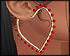 Valentines Heart Earring