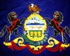 PA Flag wallhanging