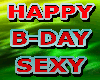 happy b-day poster